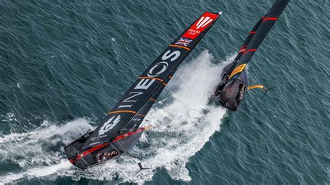 ineos prada|Britain is back in America’s Cup final for the first time in 60 years.